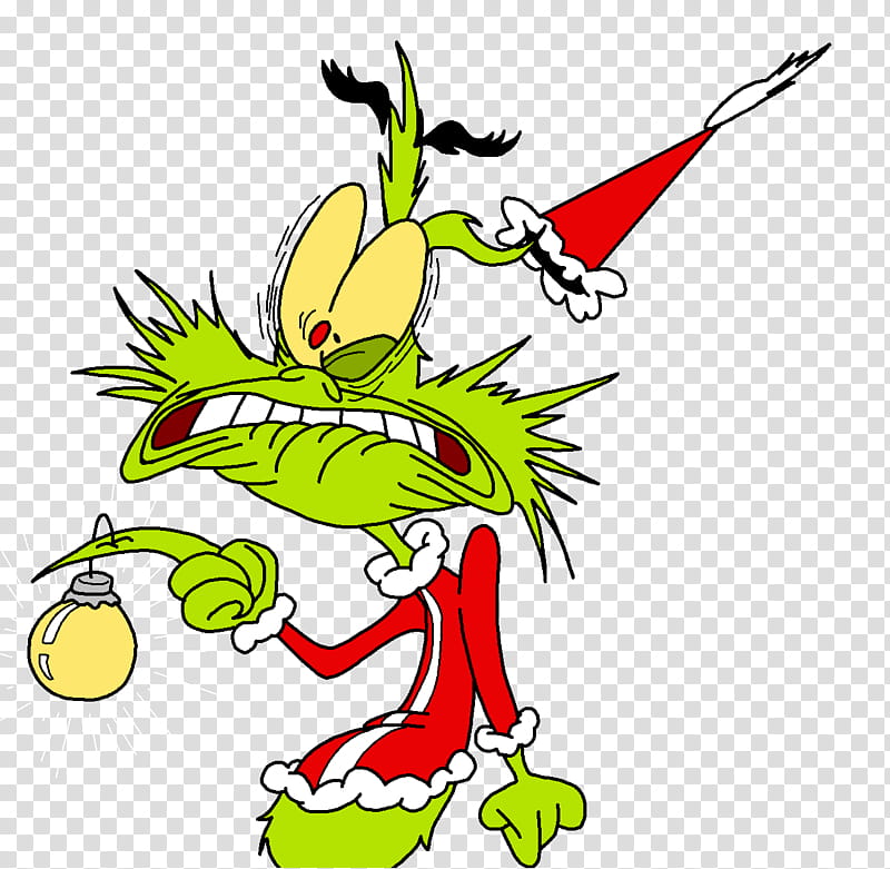 The Grinch in pain transparent background PNG clipart