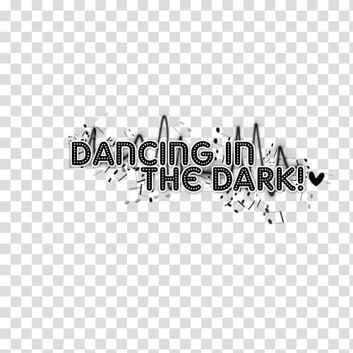Super de recursos, dancing in the dark! text illustration transparent background PNG clipart