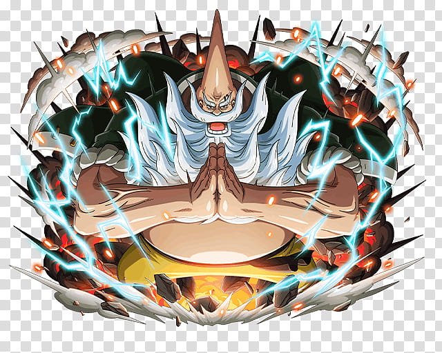 DON CHINJAO LEADER OF HAPPO NAVY, One Piece character transparent background PNG clipart