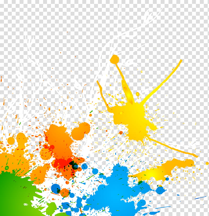 Watercolor Splash, Pigment, Graffiti, Watercolor Painting, Ink, Yellow, Sky, Flower transparent background PNG clipart