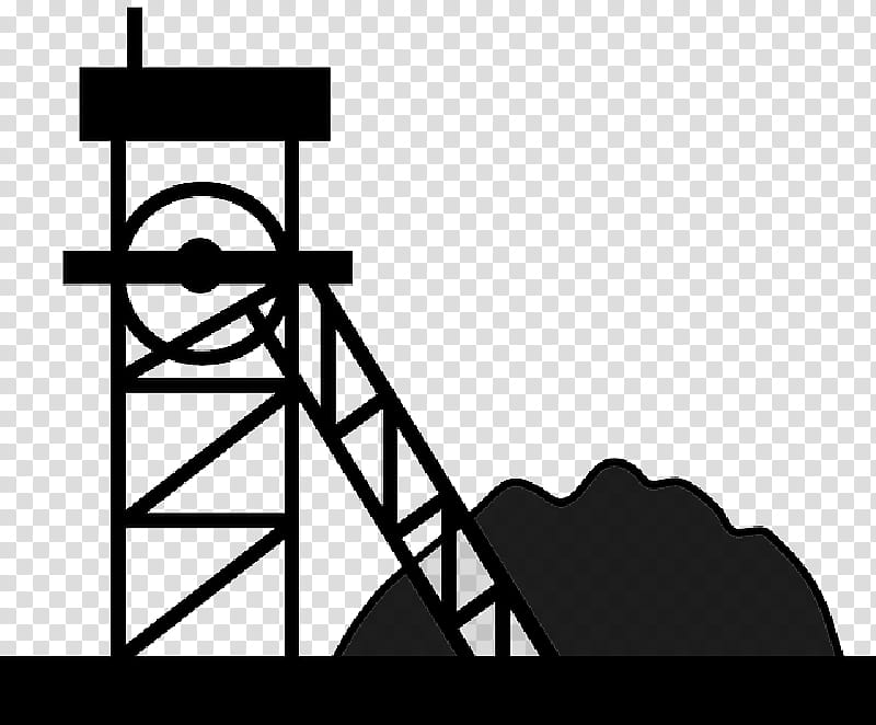 Architecture Tree, Coal Mining, Gold Mining, Quarry, Cartoon, Energy, White, Black transparent background PNG clipart