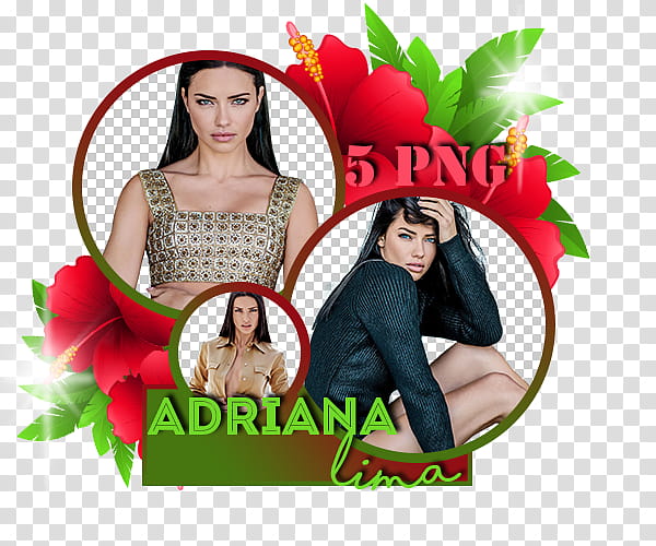 Adriana Lima , cover transparent background PNG clipart