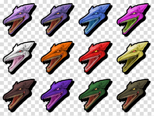 Ridley SSB Life Icon Set transparent background PNG clipart