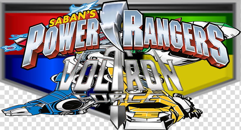 Power Rangers Voltron Force Logo transparent background PNG clipart