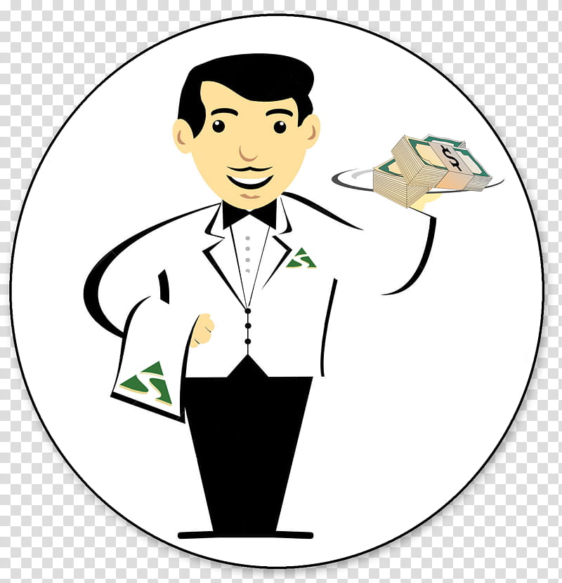 Waiter, Cartoon, Tray, Butler, Restaurant, Drawing, Domestic Worker, Dish transparent background PNG clipart