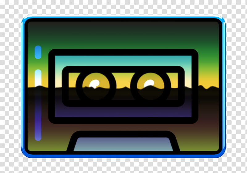 cassette icon free icon hipster icon, Music Icon, On Trend Icon, Technology, Rectangle, Electronic Device, Display Device, Square transparent background PNG clipart