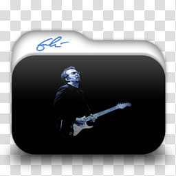 Eric Clapton Folder Icon, Eric Clapton transparent background PNG clipart