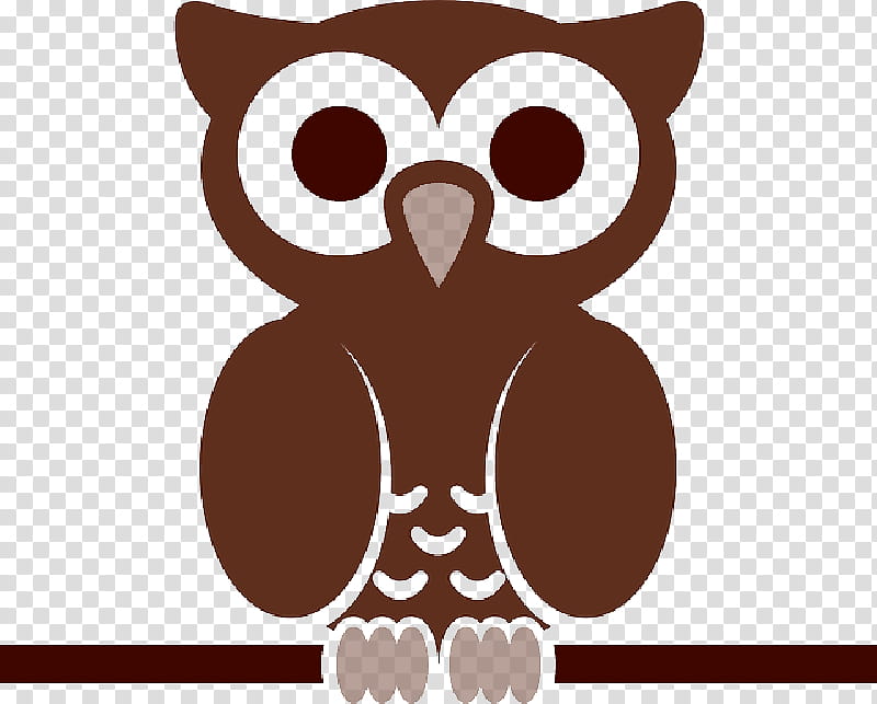 Bird, Owl, Cartoon, Drawing, Animal, Snowy Owl, Tropical Screech Owl, Brown transparent background PNG clipart