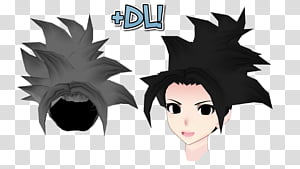 [mmd] kefla spike transparent background PNG clipart thumbnail