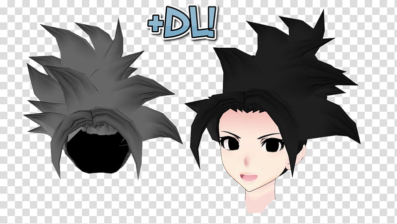 [mmd] kefla spike transparent background PNG clipart