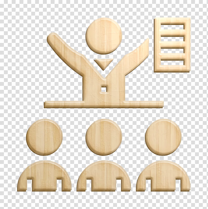 Master icon Meeting icon Agile Methodology icon, Wood, Beige, Games, Wooden Block, Toy transparent background PNG clipart