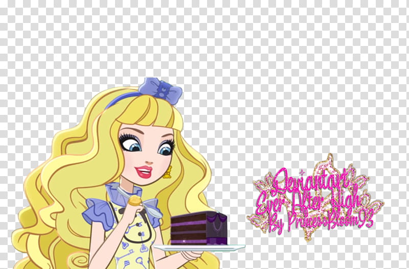 Ever After High Blondie Lockes, ! transparent background PNG clipart