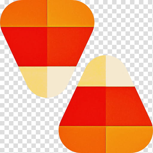 Candy corn, Orange, Cone, Triangle, Guitar Accessory, Musical Instrument Accessory, Pick transparent background PNG clipart
