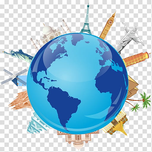 Travel World Map, Package Tour, Travel Agent, Tourism, Hotel, Logo, Reiseblog, Adventure Travel transparent background PNG clipart