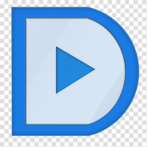 Daum PotPlayer Icon Desktop, PotPlayer_OriginalIcon, blue and gray pause button art transparent background PNG clipart
