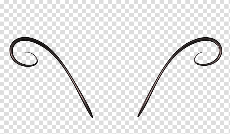 antenna, two black curved lines transparent background PNG clipart