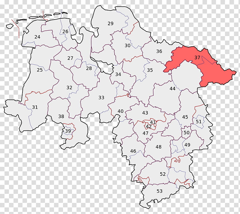 Map, Goslar, Hanover Region, Stade, Heidekreis, German Federal Election 2017, Bundestag, Districts Of Germany transparent background PNG clipart