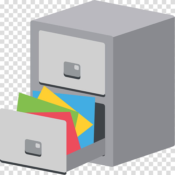 Emoji, File Cabinets, Records Management, Email, Drawer, File Folders, Technology, Filing Cabinet transparent background PNG clipart