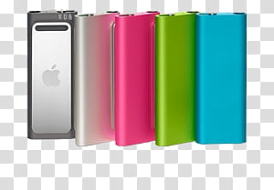, several iPod shuffles transparent background PNG clipart