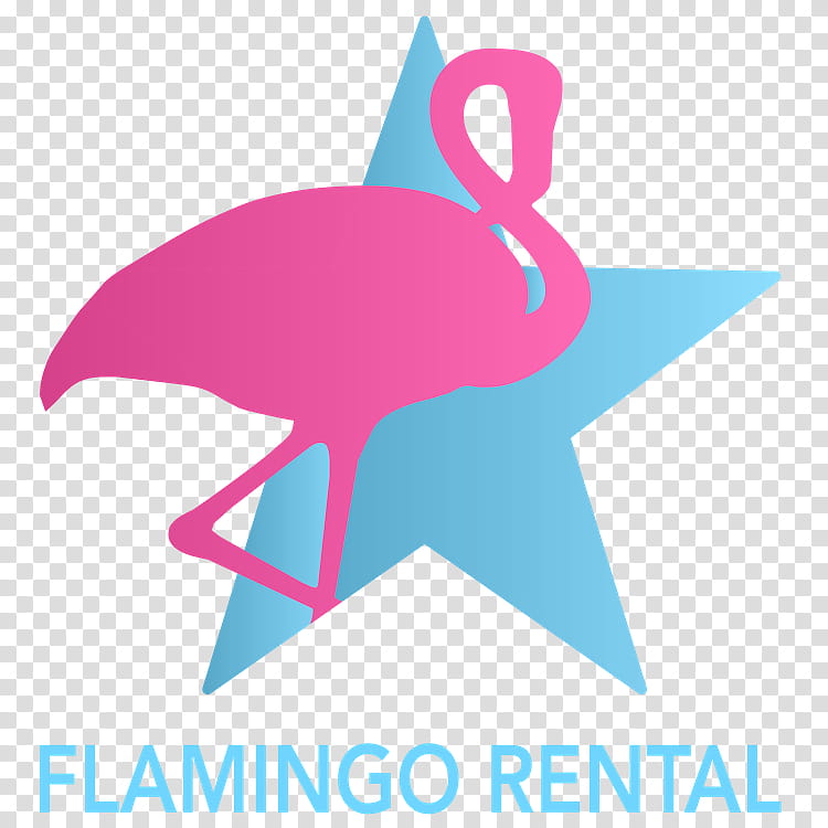 Flamingo Logo, Beak, Bird, Water Bird, Pink M, Renting, Text, Line transparent background PNG clipart