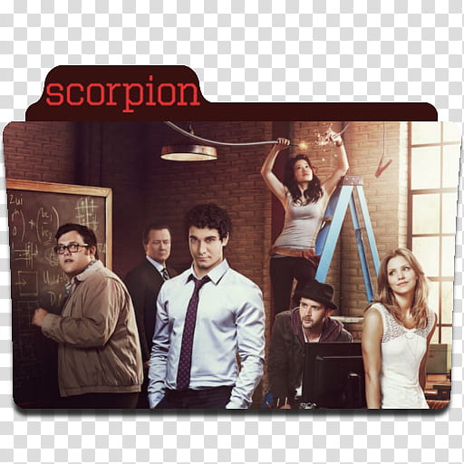  Fall Season Tv Series Folder Icon Pack, Scorpion transparent background PNG clipart