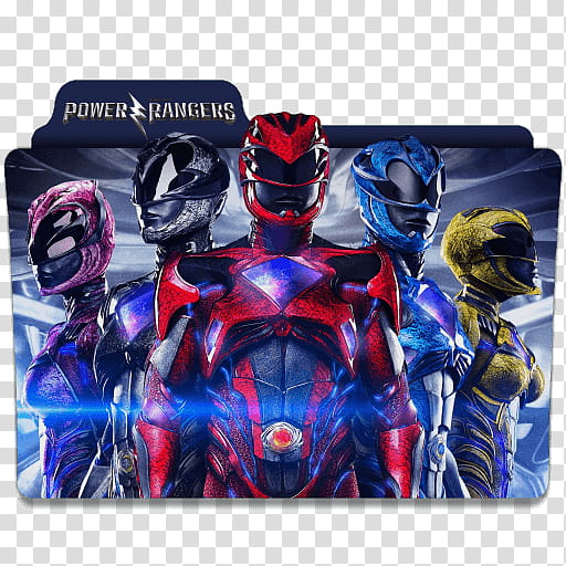 Power Rangers  Folder Icon transparent background PNG clipart