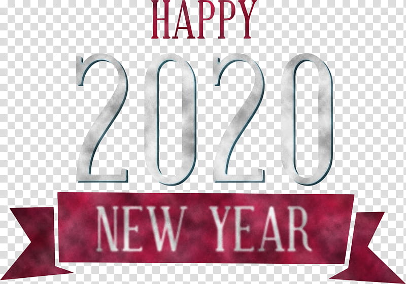 happy new year 2020 happy 2020 2020, Text, Logo transparent background PNG clipart