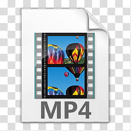 Audio et video files vista, MP icon transparent background PNG clipart