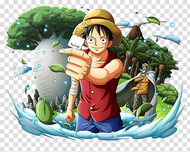 One Piece Monkey D. Luffy, Vector Anime