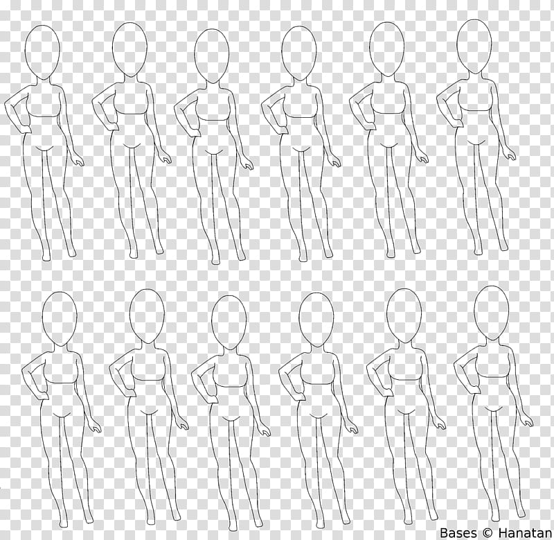 personal Hanatan base sheet only, woman's illsutration transparent background PNG clipart