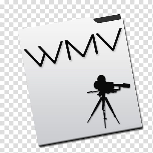 Sonetto Icons and Extras, wmv, black video camera with tripod transparent background PNG clipart