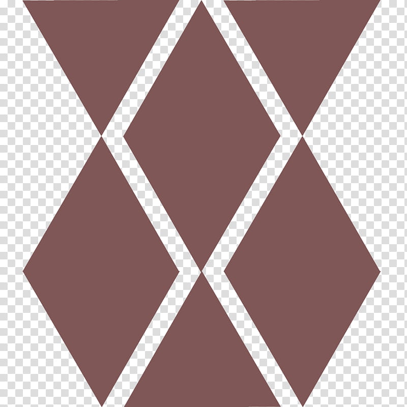 Geometric s, brown trapezoids illustration transparent background PNG clipart
