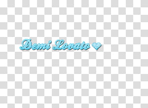 Demi Lovato Texto transparent background PNG clipart thumbnail