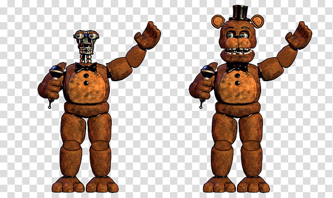 Withered freddy v transparent background PNG clipart