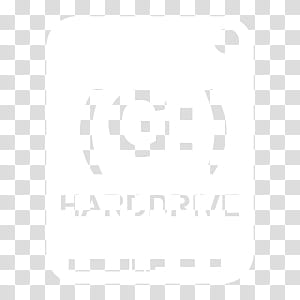Light Dock Icons, harddrive g, white and blue harddrive illustration transparent background PNG clipart