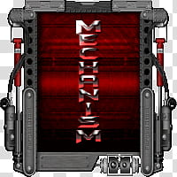 Mechanism Boot Screen for Windows , black and red mechanism text illustration transparent background PNG clipart