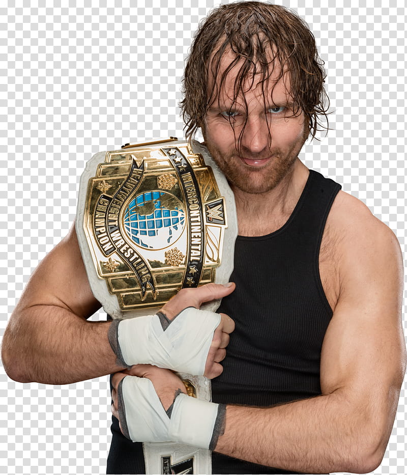Dean Ambrose NEW IC Champion  transparent background PNG clipart