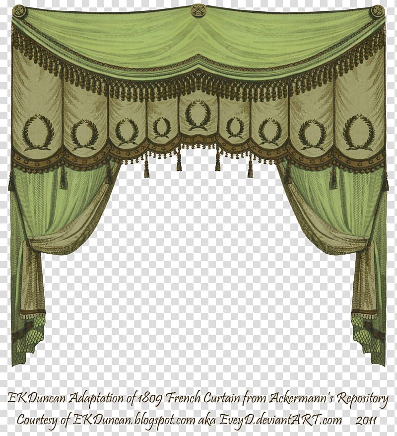 EKD  Curtain Olive, green curtain painting transparent background PNG clipart