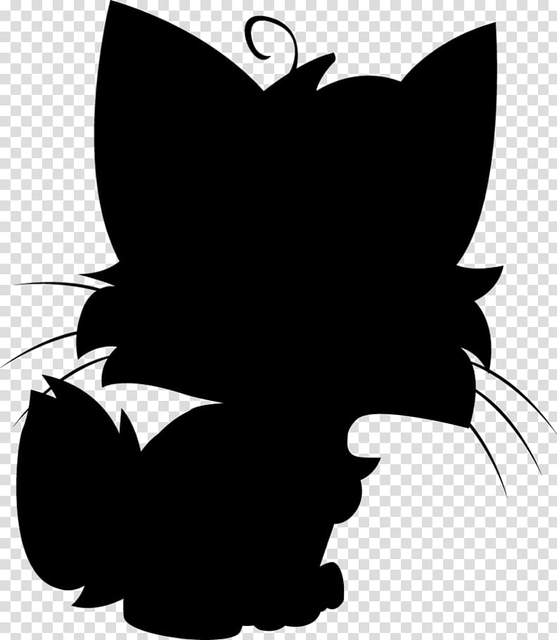 Dog And Cat, Whiskers, Character, Silhouette, Black M, Blackandwhite, Wing, Black Cat transparent background PNG clipart