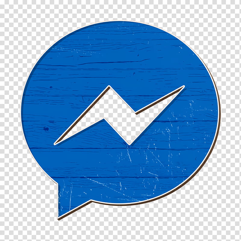 Icon Facebook, Facebook Messenger Icon, Instant Messaging, Online Chat, Emoticon, Kik Messenger, Blue, Electric Blue transparent background PNG clipart