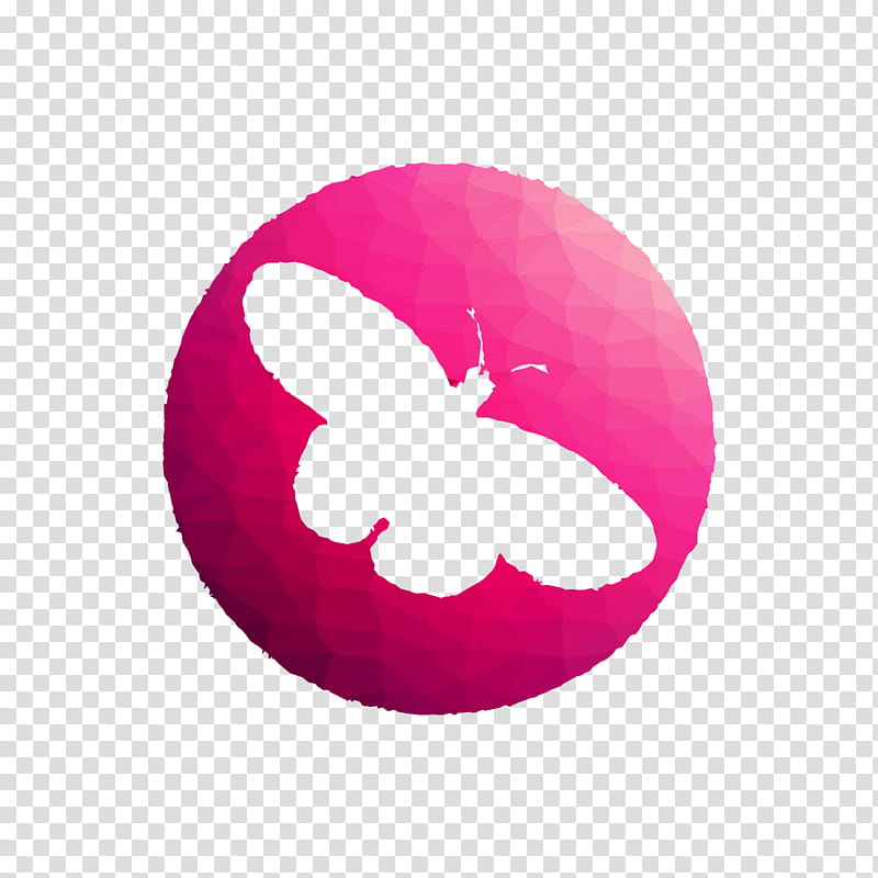 Butterfly Logo, Pink, Violet, Magenta, Purple, Moths And Butterflies, Pollinator, Circle transparent background PNG clipart