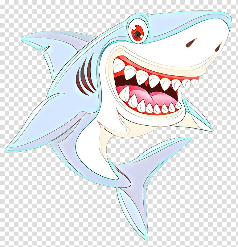 Shark, Fish, Great White Shark, Lamniformes, Lamnidae, Cartoon, Cartilaginous Fish, Requiem Shark transparent background PNG clipart
