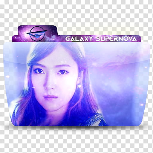 SNSD Galaxy Supernova Folder Icon , Jessica, Galaxy Supernova transparent background PNG clipart