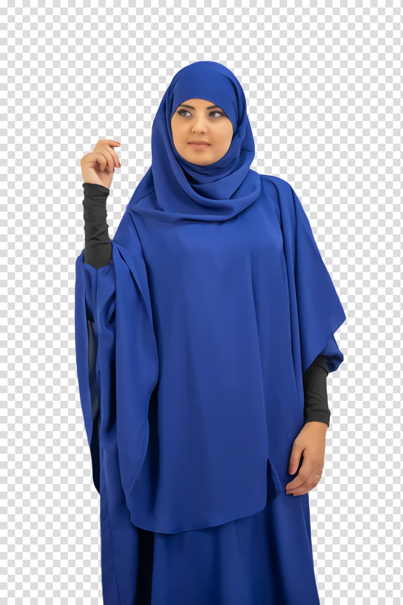 Hijab, Clothing, Fashion, SweatShirt, Dress, Robe, Abaya, Headscarf transparent background PNG clipart