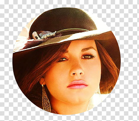 Demi Lovato pin transparent background PNG clipart