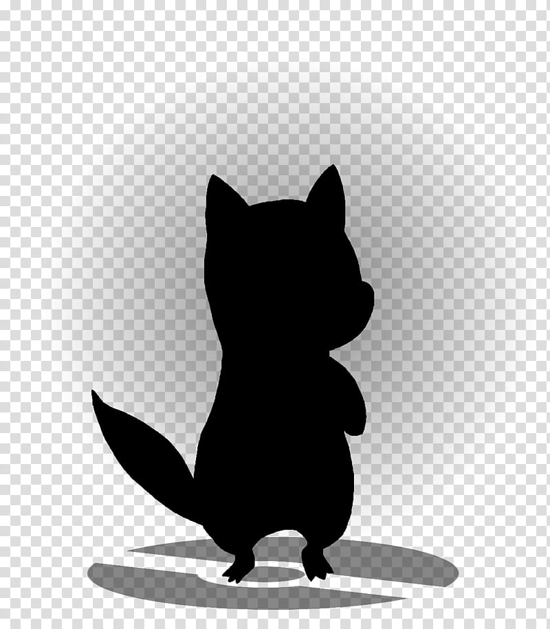 Dog And Cat, Whiskers, Snout, Silhouette, Black Cat, Small To Mediumsized Cats, Tail, Blackandwhite transparent background PNG clipart