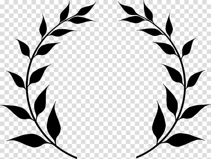 Olive Tree Drawing, Decorative Borders, Olive Branch, Olive Wreath, Leaf, Blackandwhite, Feather, Stencil transparent background PNG clipart