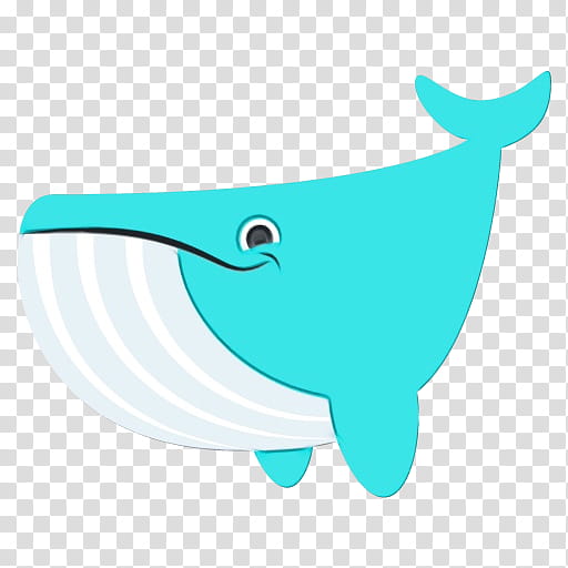 Emoji, Dolphin, Whales, Blue Whale, Cetaceans, Turquoise, Aqua, Fish transparent background PNG clipart