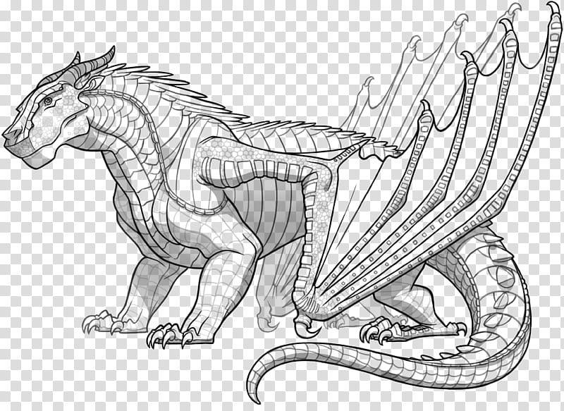 Fire Breathing Dragon, Wings Of Fire, Coloring Book, Line Art, Drawing, Narrative, Child, Animal Figure transparent background PNG clipart