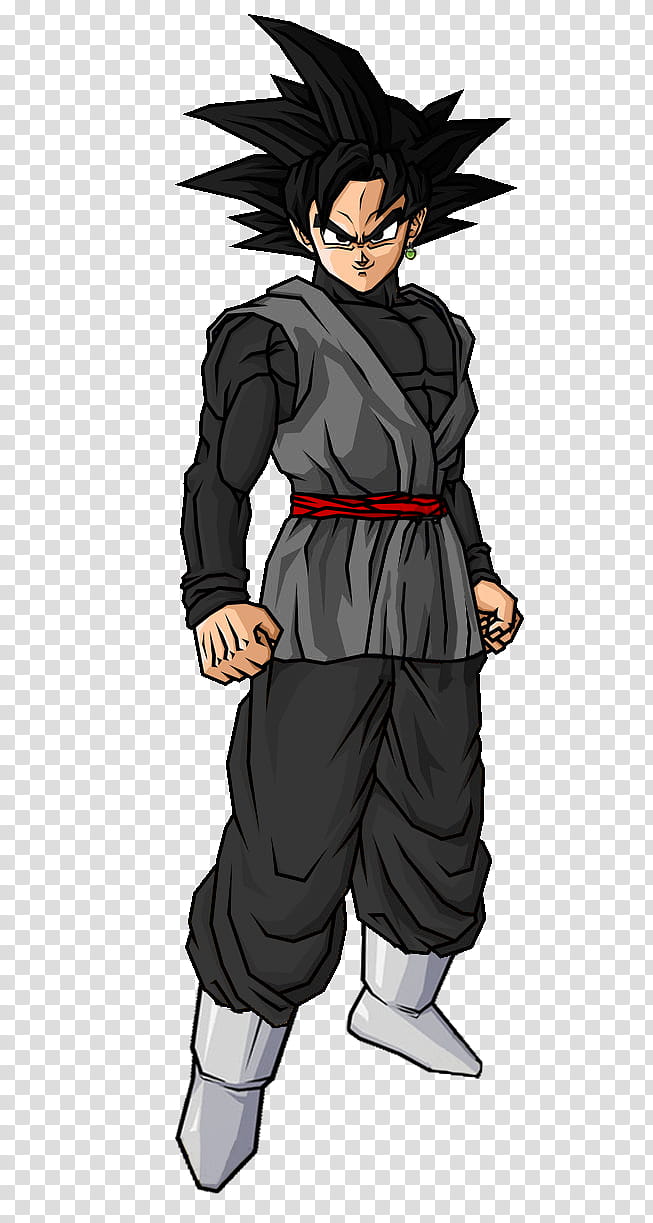 Black Goku transparent background PNG clipart